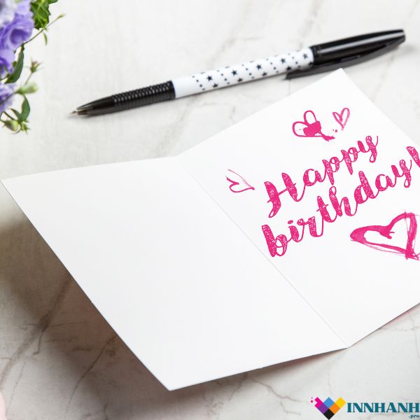 In thiệp sinh nhật