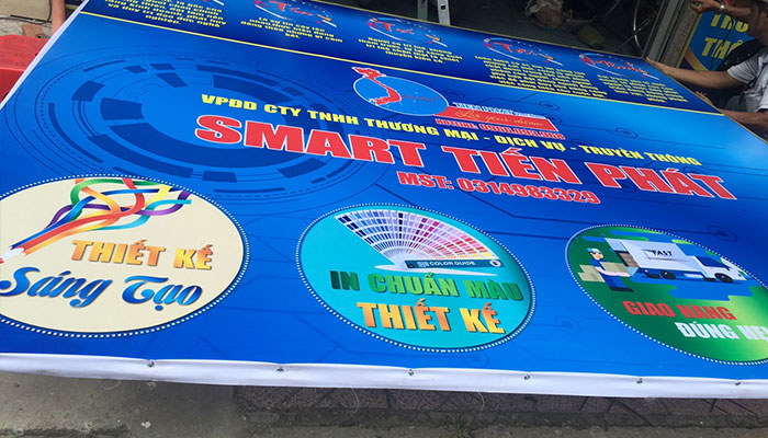 Quy Trình In Bạt Quảng Cáo Chuyên Nghiệp