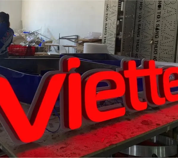 Bảng giá làm biển công ty chữ nổi tại Quảng Cáo 24H