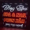 Biển led vẫy spa