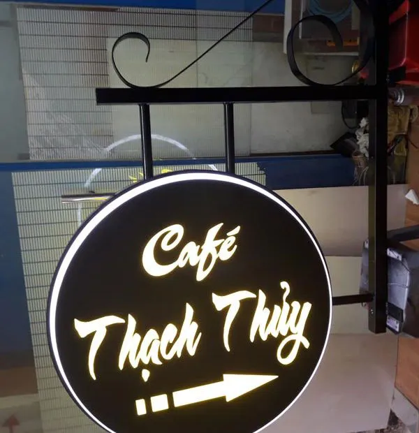 Bảng hiệu Cafe Vintage - Biển vẫy thiết kế cổ điển retro Biển vẫy quán cafe
