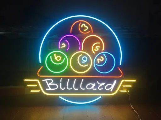 Bảng hiệu Bida (Billiards) - LED trang trí phòng lạnh chuyên nghiệp Dịch vụ làm biển led bida lấy liền - Giải pháp nhanh chóng cho nhu cầu cấp thiết
