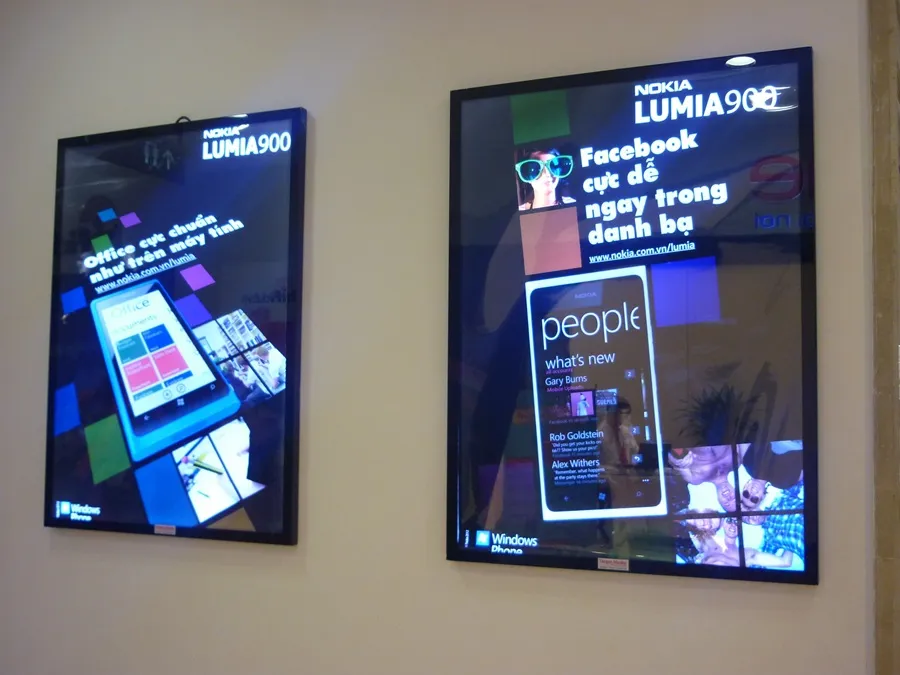 Tranh điện Lightbox siêu mỏng 2cm - LED nắp hít nam châm Dịch vụ làm biển led siêu mỏng giá rẻ tại TPHCM