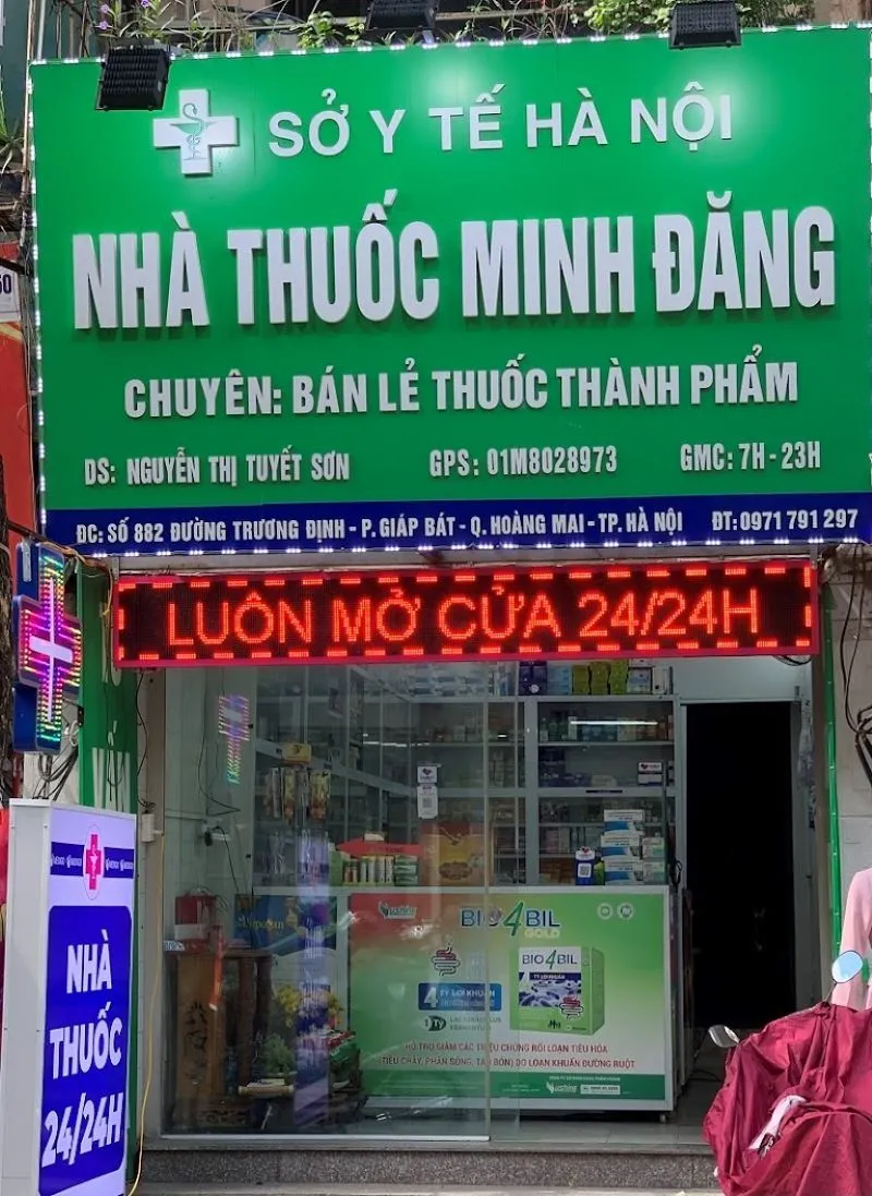 Biển hiệu Nhà thuốc Chữ Inox - Hắt sáng chân hiện đại Mau bang hieu nha thuoc bien hieu nha thuoc dep 6