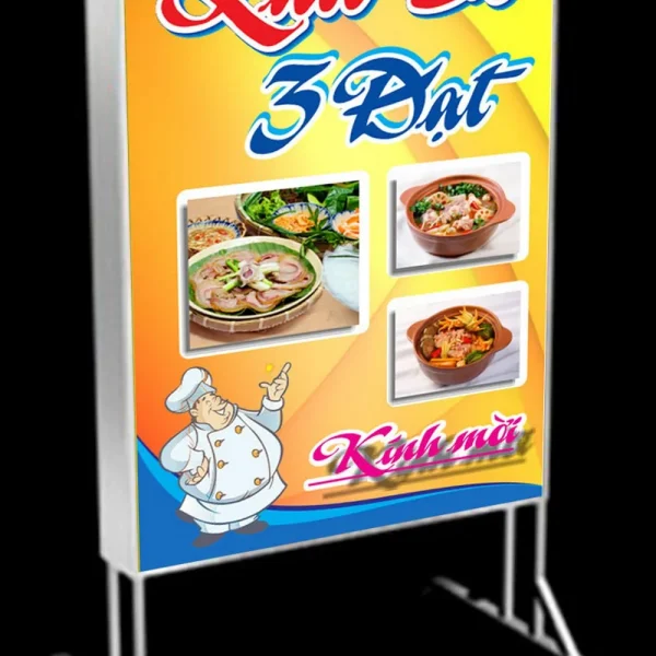 Một số lưu ý khi sử dụng biển vẫy lẩu nướng