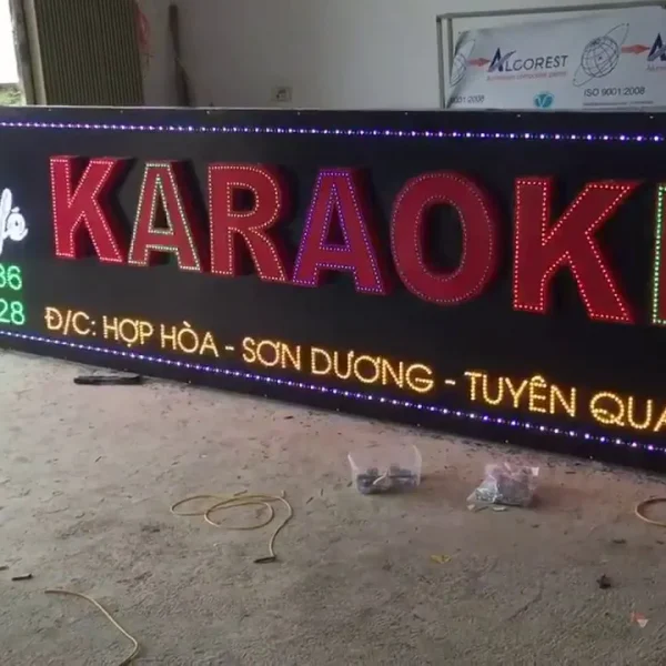 Những lợi ích khi sử dụng dịch vụ làm biển led karaoke tại Quảng Cáo 24H