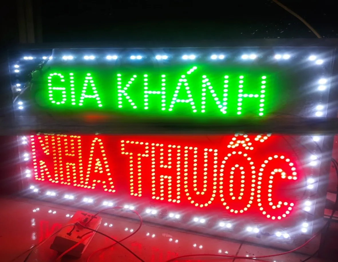 Màn hình LED Outdoor Full Color - Chống nước chuyên dụng Quy trình làm biển led quảng cáo chuyên nghiệp tại Quảng Cáo 24H