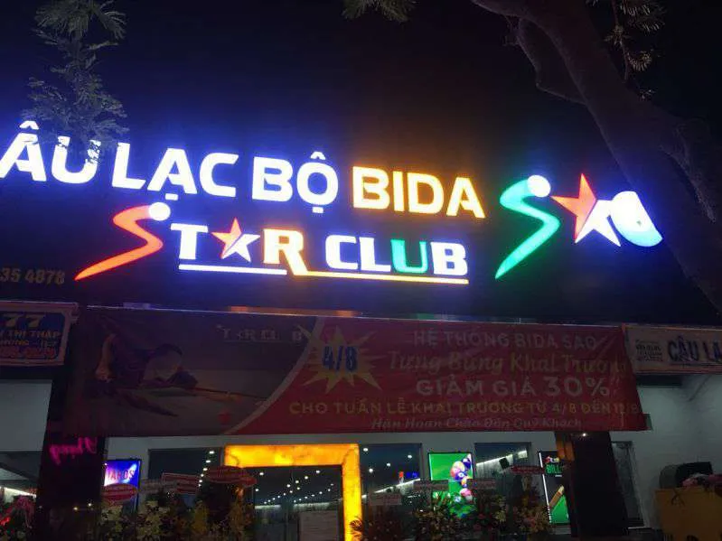 Bảng hiệu Bida (Billiards) - LED trang trí phòng lạnh chuyên nghiệp Thiết kế biển led bida sáng tạo - Nâng tầm thương hiệu phòng bida