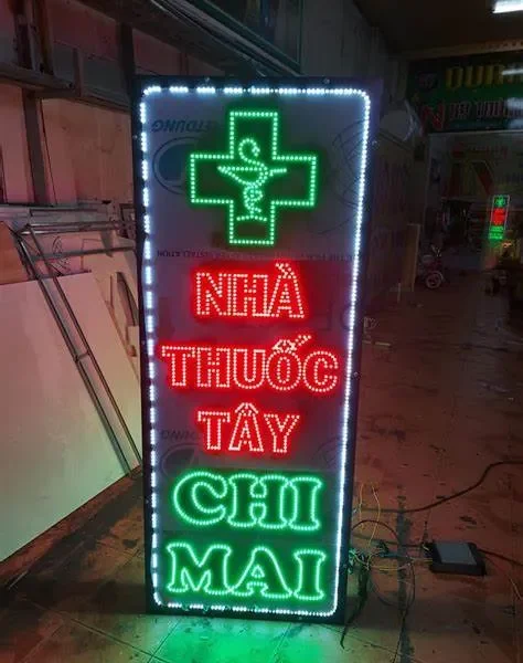 Thiết kế biển led nhà thuốc chuyên nghiệp