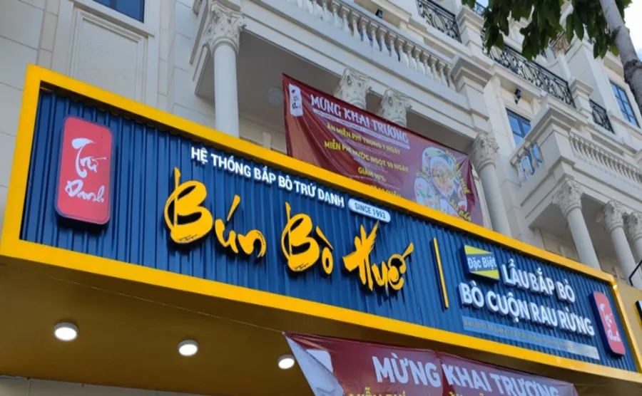 Mặt dựng Alu (Aluminium) - Bảng hiệu khung nhôm độ bền cao Bang Hieu Alu Dep 8