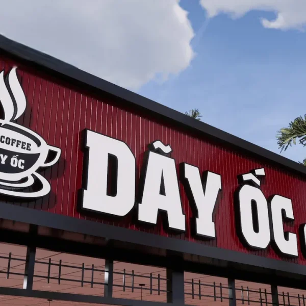 Bảng hiệu Cafe Concept - Thiết kế Decor theo chủ đề riêng Bảng hiệu cafe sân vườn - Hòa hợp với thiên nhiên