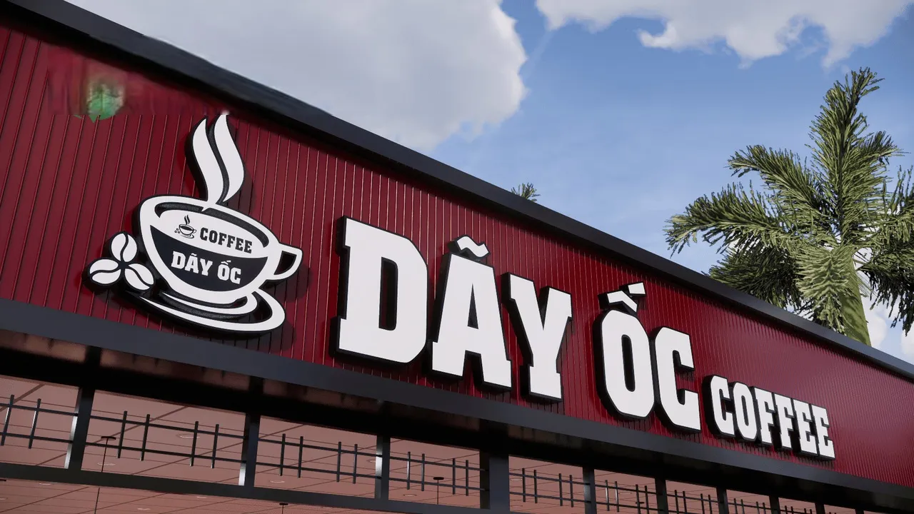 Bảng hiệu Cafe Concept - Thiết kế Decor theo chủ đề riêng Bảng hiệu cafe sân vườn - Hòa hợp với thiên nhiên