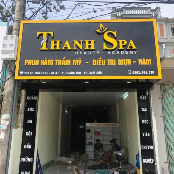 Bảng hiệu spa