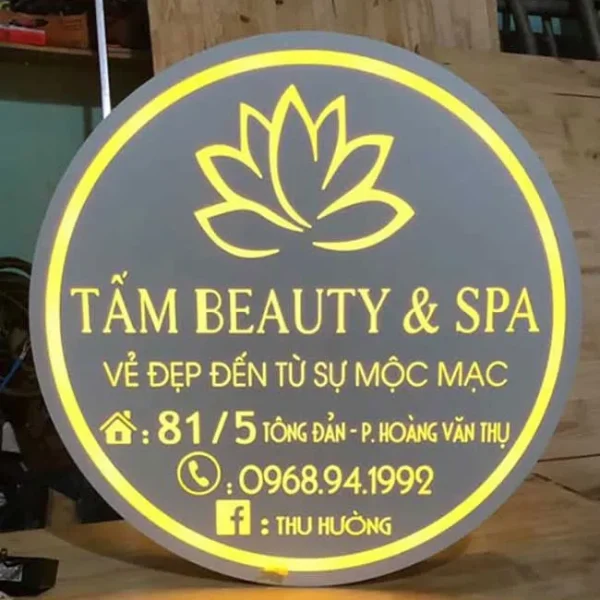Bảng hiệu tiệm nail