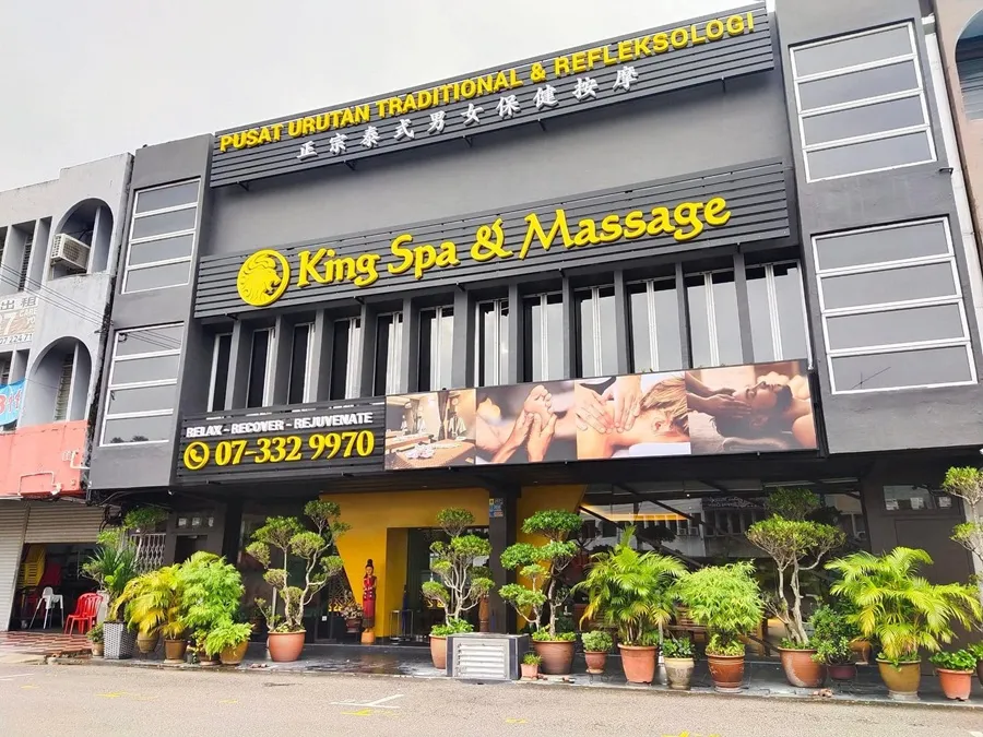 Biển hiệu Spa & Massage - Chữ nổi LED hắt sáng sang trọng Biển Quảng Cáo Spa