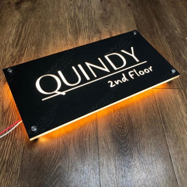 Biển số nhà Inox Mica - Thiết kế cao cấp hiện đại Bien so nha Bang so nha 15