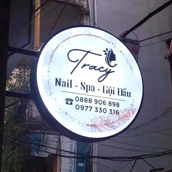 Combo Biển hiệu Salon & Nail - Tích hợp đèn LED nổi bật Các loại bảng hiệu tiệm nail phổ biến trên thị trường