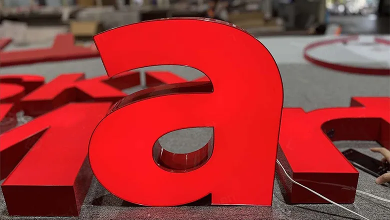 Gia công Chữ nổi Tổng hợp - Đa chất liệu (Mica, Inox, Alu) Chu Noi27 in.pro .vn