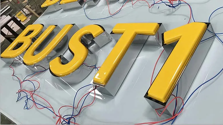 Gia công Chữ nổi Tổng hợp - Đa chất liệu (Mica, Inox, Alu) Chu Noi29 in.pro .vn