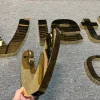 Chữ inox mạ vàng