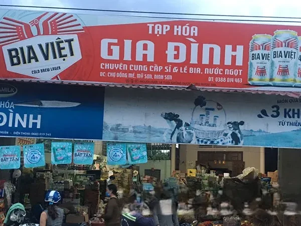 Dịch vụ làm bảng hiệu tạp hóa giá rẻ tại TPHCM - Quảng Cáo 24h