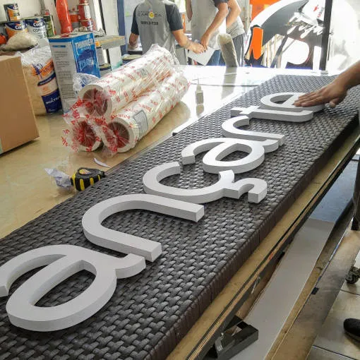 Dịch vụ làm chữ nổi formex theo yêu cầu tại Quảng Cáo 24h