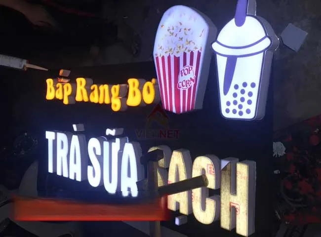 Đối Tác In Ấn Bảng Hiệu Trà Sữa Chuyên Nghiệp – IN NHANH PRO