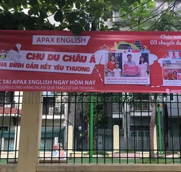 Băng rôn Quảng cáo (Bandroll) - In chất liệu ngoài trời bền màu Bảng giá in băng rôn của Quảng Cáo 24h luôn cạnh tranh nhất trên thị trường