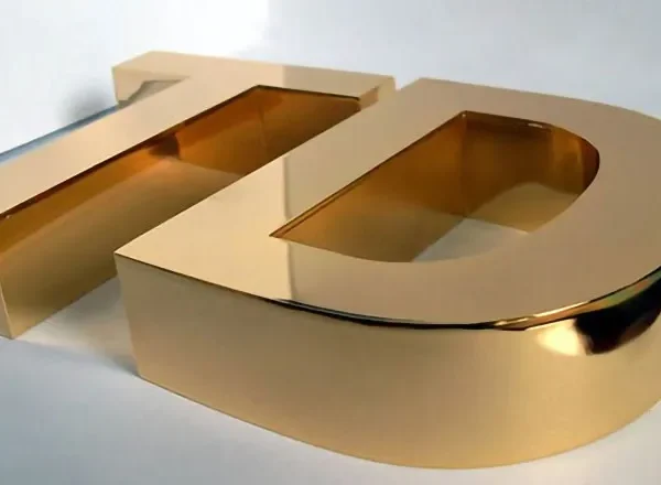 Logo Chữ Inox Mạ vàng - Phong cách sang trọng đẳng cấp Mẫu chữ inox mạ vàng đẹp đang là xu hướng được ưa chuộng trong thiết kế biển hiệu hiện đại