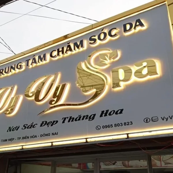 Quảng Cáo 24h cam kết mang đến dịch vụ làm bảng hiệu spa theo yêu cầu với giá cả hợp lý
