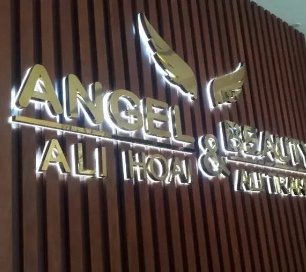 Chữ Inox Sáng chân (Led hắt) - Hiệu ứng ánh sáng hiện đại Quảng Cáo 24h cam kết mang đến những sản phẩm chữ inox hắt sáng chân chất lượng cao