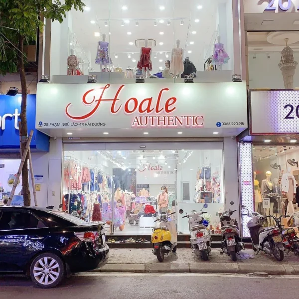 Bảng hiệu Shop Thời trang (Boutique) - Phong cách Decor hiện đại Quảng Cáo 24h có thể làm bảng hiệu shop quần áo theo yêu cầu với độ phức tạp cao