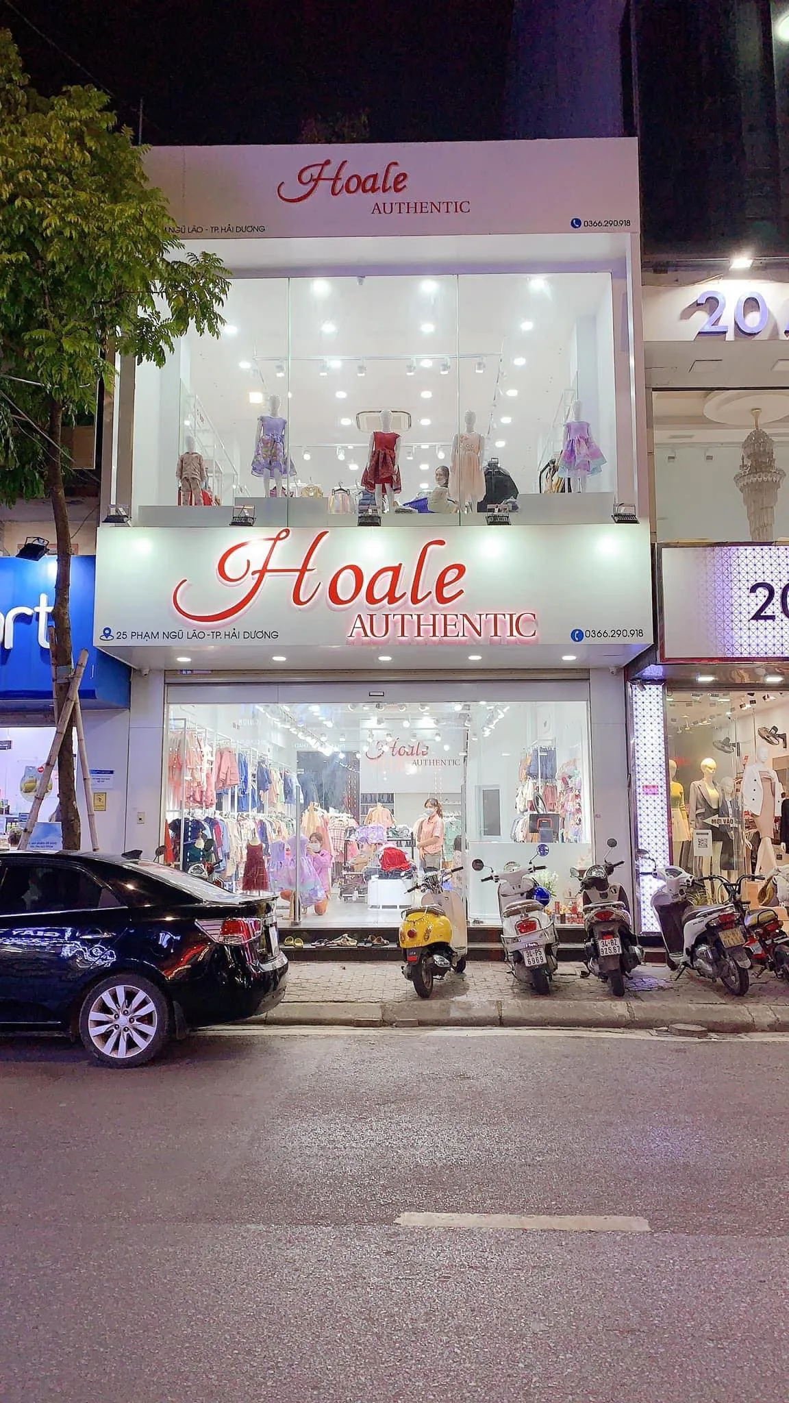 Bảng hiệu Shop Thời trang (Boutique) - Phong cách Decor hiện đại Quảng Cáo 24h có thể làm bảng hiệu shop quần áo theo yêu cầu với độ phức tạp cao
