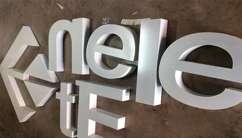 Bộ chữ Formex (PVC Foam) - Cắt CNC làm biển quảng cáo Quảng Cáo 24h cung cấp bảng giá chữ nổi formex chi tiết và minh bạch