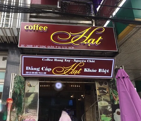 Bảng hiệu Cafe Concept - Thiết kế Decor theo chủ đề riêng Quảng Cáo 24h cung cấp dịch vụ bảng hiệu cafe lấy liền với thời gian thi công nhanh chóng