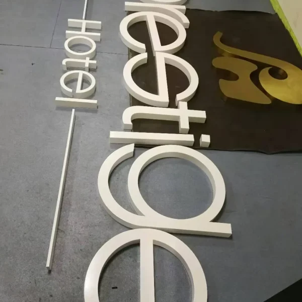 Bộ chữ Formex (PVC Foam) - Cắt CNC làm biển quảng cáo Quảng Cáo 24h cung cấp dịch vụ lắp đặt biển chữ nổi formex chuyên nghiệp