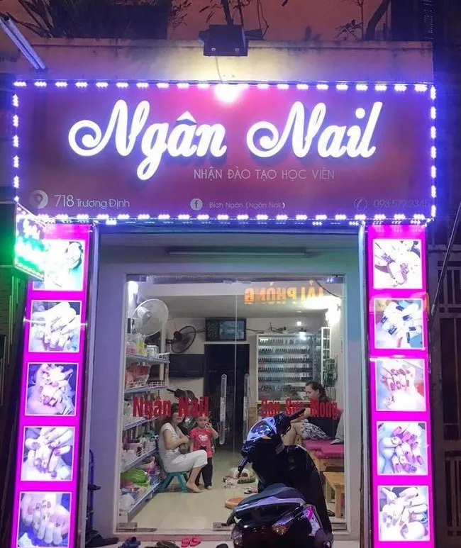 Biển vẫy Tiệm Nail (Nail Art) - Thiết kế dễ thương nổi bật Quảng Cáo 24h tự hào giới thiệu bộ sưu tập mẫu biển quảng cáo nail đẹp độc đáo