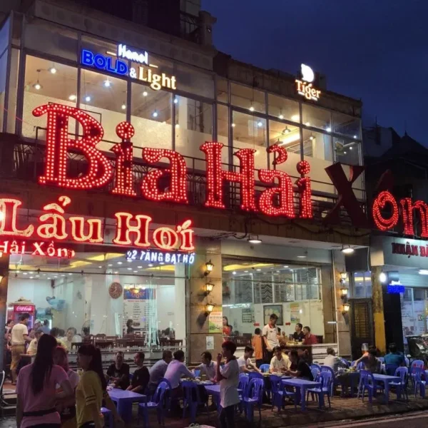 Quảng cáo 24h áp dụng quy trình làm bảng hiệu quán nhậu chuyên nghiệp