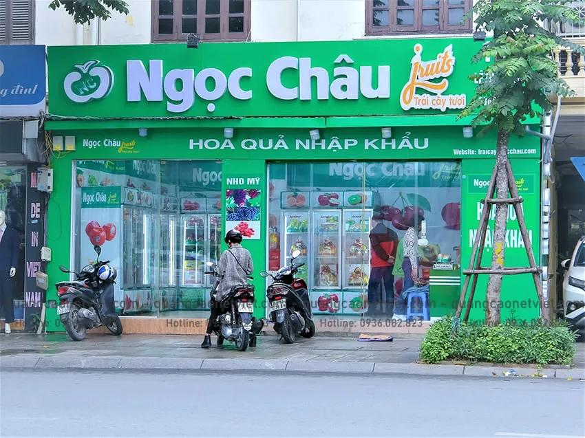 Bảng tên Shop Hoa tươi - Phong cách lãng mạn nghệ thuật Quy trình làm biển quảng cáo shop hoa tại Quảng Cáo 24h