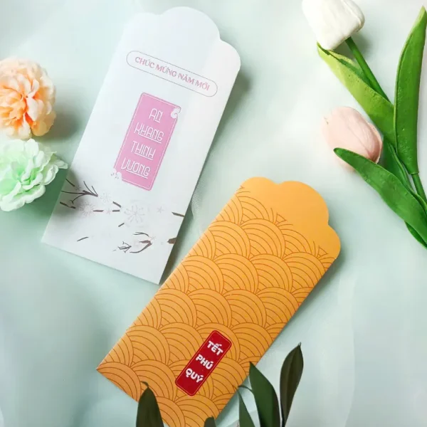 Bộ lì xì doanh nghiệp – ép kim vàng