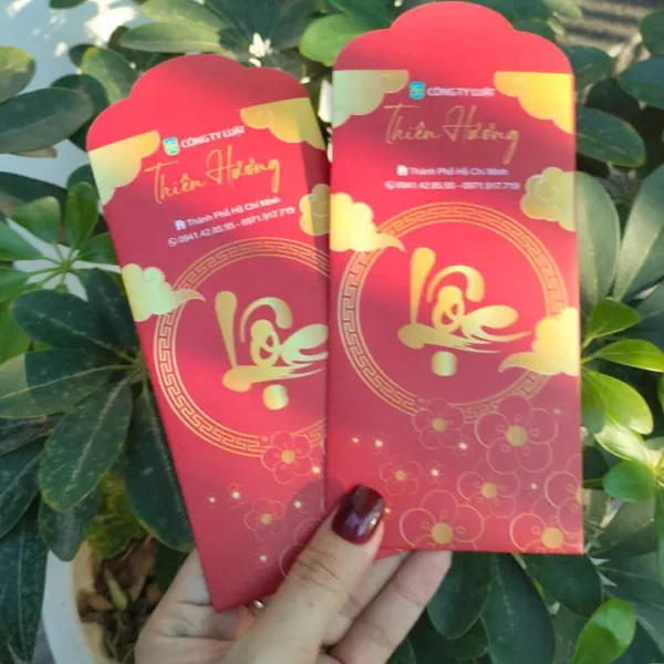 Mẫu lì xì cho cá nhân – gia đình