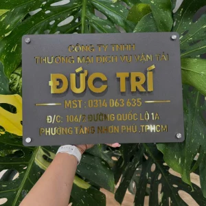 Bảng Tên Công Ty Thiết Kế Riêng Sang Trọng – BCT-QC24H001